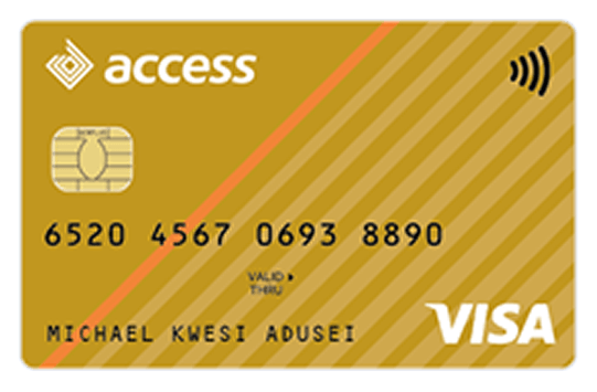 Access Bank Ghana VISA Card Gold